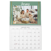 Moderne, einfache Blumenbilder 2025 Kalender (Jan 2026)