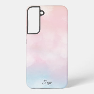 Moderne einfache bunte Regenbogen-Verlaufs-Galaxie Samsung Galaxy Hülle