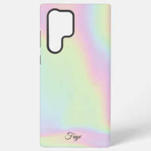 Moderne einfache bunte Regenbogen-Verlaufs-Galaxie Samsung Galaxy Hülle