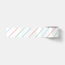 Moderne einfache bunte Streifen