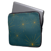 Moderne, einfache, coole, trendige Lichtabstraktio Laptopschutzhülle (Vorderseite Links)