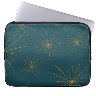 Moderne, einfache, coole, trendige Lichtabstraktio Laptopschutzhülle