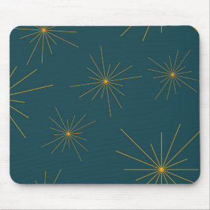 Moderne, einfache, coole, trendige Lichtabstraktio Mousepad