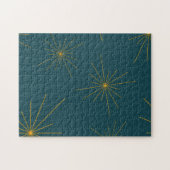 Moderne, einfache, coole, trendige Lichtabstraktio Puzzle (Horizontal)