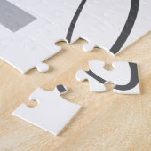 Moderne, einfache, coole Typografie des Freien Gei Puzzle (Seite)