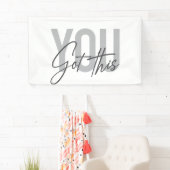 Moderne, einfache, coole Typografie Got Sie Banner (Insitu)