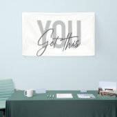 Moderne, einfache, coole Typografie Got Sie Banner (Messeveranstaltung)