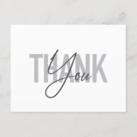 Moderne, einfache, coole Typografie von Dankeschön