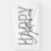 Moderne, einfache, coole Typografie von Happy Hall Banner (Vertikal)