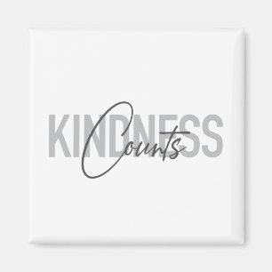 Moderne, einfache, coole Typografie von Kindness C Magnet