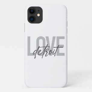 Moderne, einfache, coole, urbane Design Liebe Detr Case-Mate iPhone Hülle