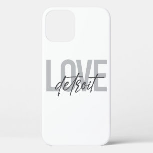 Moderne, einfache, coole, urbane Design Liebe Detr Case-Mate iPhone Hülle