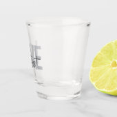 Moderne, einfache, coole, urbane Design Liebe Detr Schnapsglas (Rechts)