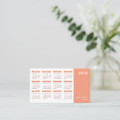 Moderne einfache einzigartige intelligente visitenkarte (Stehend Vorderseite)