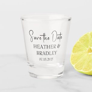 Moderne einfache einzigartige minimalistische Hoch Schnapsglas