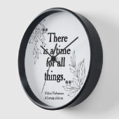 Moderne, einfache, elegante Angebotstypografie-Uhr Uhr (Winkel)