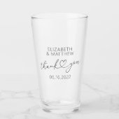 Moderne, einfache Elegante Elegante Glas (Vorderseite)