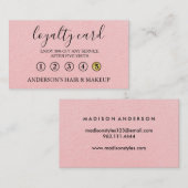 Moderne einfache elegante Typografie Visitenkarte (Vorne/Hinten)