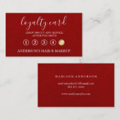 Moderne einfache elegante Typografie Visitenkarte (Vorne/Hinten)