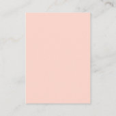 Moderne, einfache Ermäßigungskarte Rabattkarte (Rückseite)