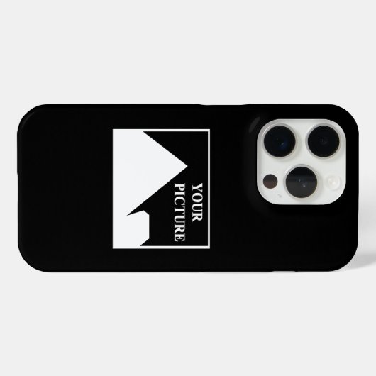 Moderne Einfache Erstellung eines eigenen Hochzeit Case-Mate iPhone Hülle (Rückseite (Horizontal))