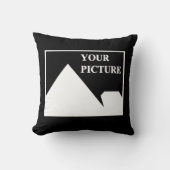 Moderne Einfache Erstellung eines eigenen Hochzeit Kissen (Vorderseite)