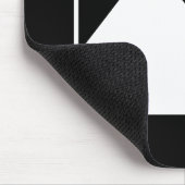 Moderne Einfache Erstellung eines eigenen Hochzeit Mousepad (Ecke)