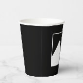 Moderne Einfache Erstellung eines eigenen Hochzeit Pappbecher (Rechts)