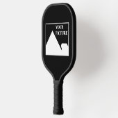 Moderne Einfache Erstellung eines eigenen Hochzeit Pickleball Schläger (Links)