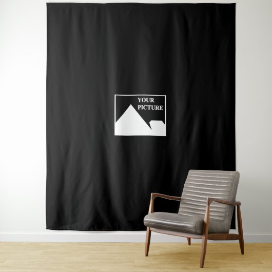 Moderne Einfache Erstellung eines eigenen Hochzeit Wandteppich (Beispiel)