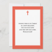 Moderne einfache Erwachsenenbildung Einladung (Rückseite)