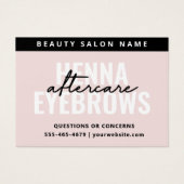 Moderne einfache Eyebrow Tint Henna Brows Aftercar (Vorderseite)