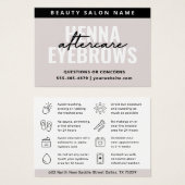 Moderne einfache Eyebrow Tint Henna Brows Aftercar (Vorne & Hinten)