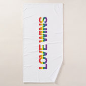 Moderne, einfache, farbenfrohe, lebendige Design-L Badehandtuch (Badehandtuch)