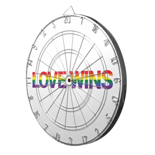 Moderne, einfache, farbenfrohe, lebendige Design-L Dartscheibe (Vorderseite rechts)