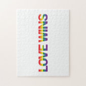 Moderne, einfache, farbenfrohe, lebendige Design-L Puzzle (Vertikal)