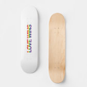 Moderne, einfache, farbenfrohe, lebendige Design-L Skateboard (Vorderseite)