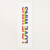 Moderne, einfache, farbenfrohe, lebendige Design-L Yogamatte (Rückseite)