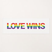 Moderne, einfache, farbenfrohe, lebendige Design-L Yogamatte (Vorderseite (Horizontal))