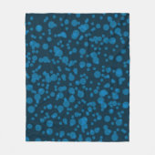 Moderne, einfache Feier Concept Graphic Art Fleecedecke (Vorderseite)