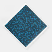 Moderne, einfache Feier Concept Graphic Art Serviette (Ecke)