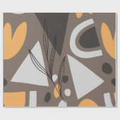 Moderne, einfache Formen nahtlos Muster-Design. Sc Geschenkpapier (Flach)