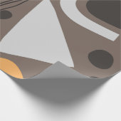 Moderne, einfache Formen nahtlos Muster-Design. Sc Geschenkpapier (Ecke)