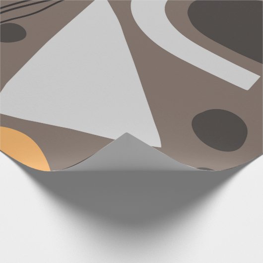 Moderne, einfache Formen nahtlos Muster-Design. Sc Geschenkpapier (Ecke)