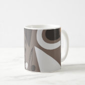 Moderne, einfache Formen nahtlos Muster-Design. Sc Kaffeetasse (VorderseiteRechts)