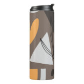 Moderne, einfache Formen nahtlos Muster-Design. Sc Thermosbecher (Nach links gedreht)