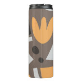Moderne, einfache Formen nahtlos Muster-Design. Sc Thermosbecher (Rückseite)