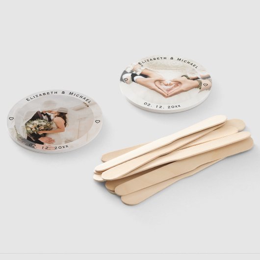 Moderne einfache Foto- und Brauerei-Gastgeschenk H Fächer (Non-assembled)