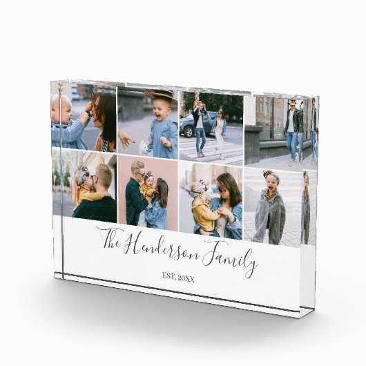 Moderne einfache FotoCollage Fotoblock (Rechts)