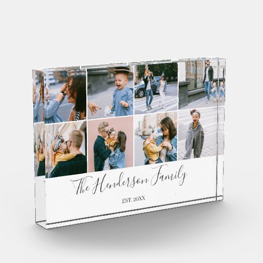 Moderne einfache FotoCollage Fotoblock (Links)